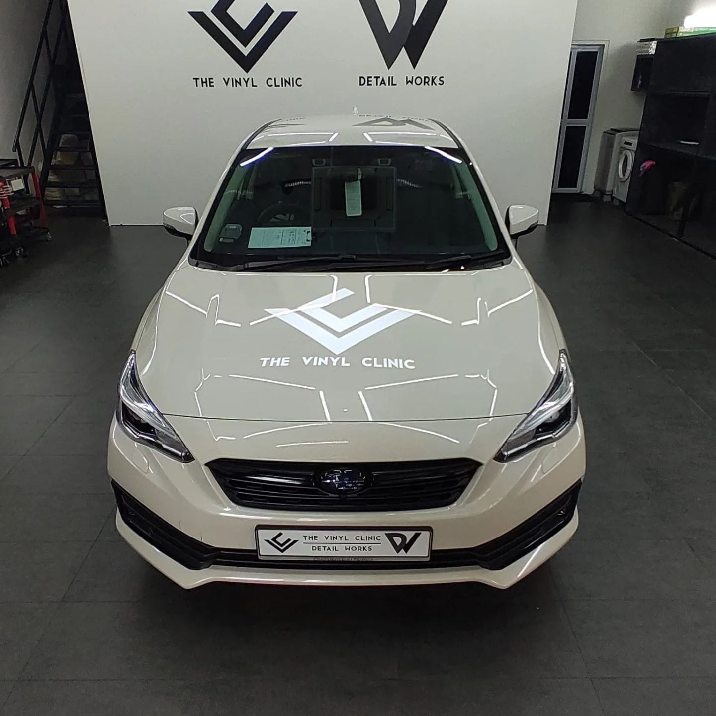 Avery Dennison Paint Protection Film with full chrome deletes.