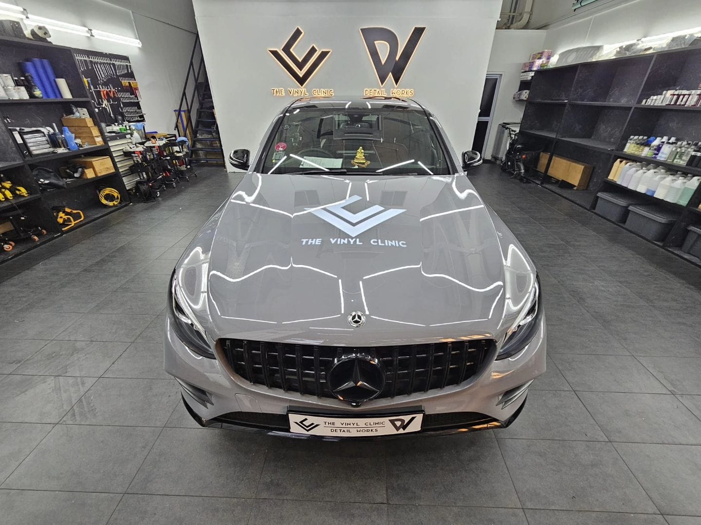 Matching the sky. Nardo Grey.