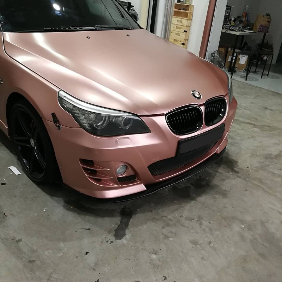 Matt chrome rose gold for 2018.