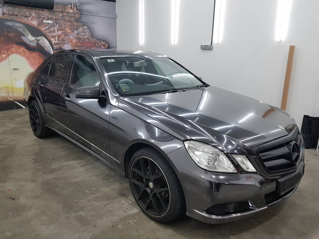 All ready in black chrome for a wedding tomorrow.