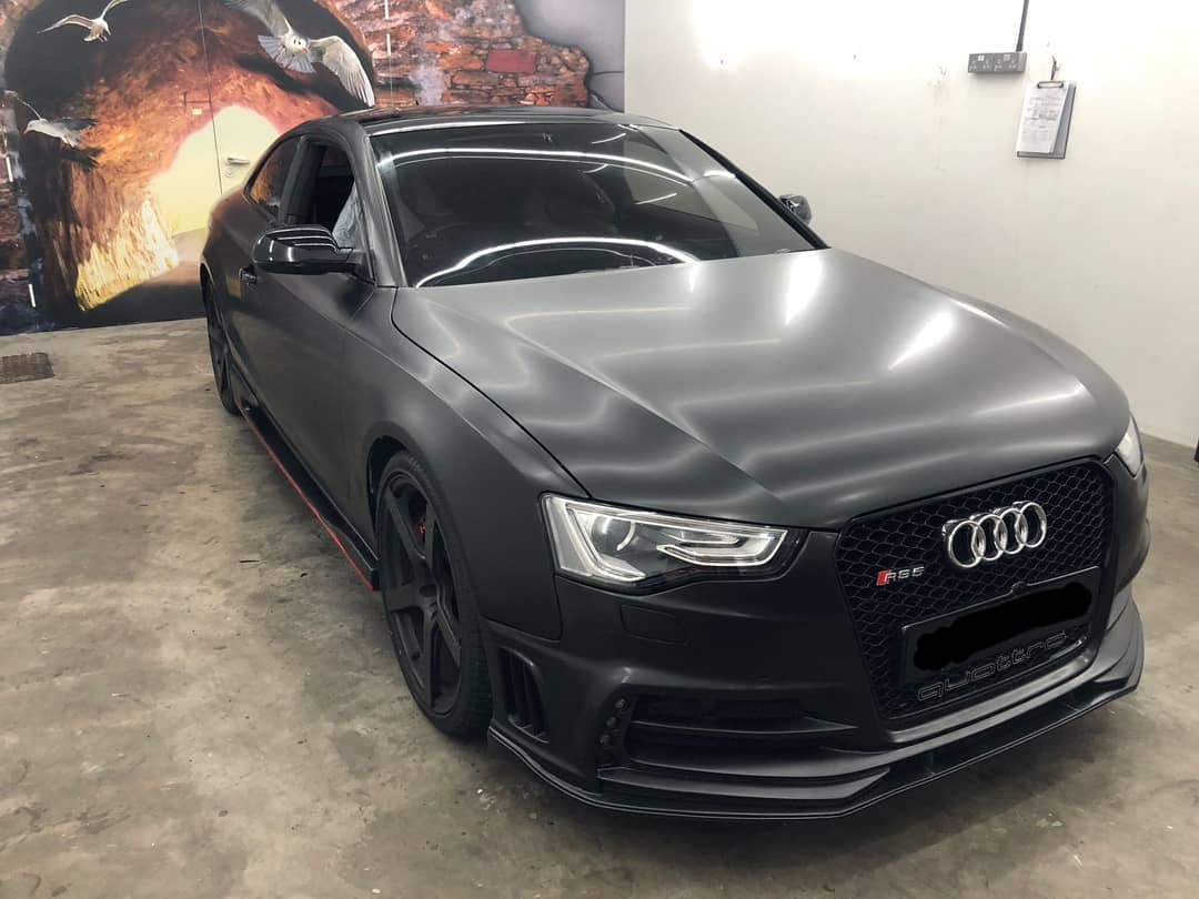 Same car we did in black chrome previously. New owner, ne...