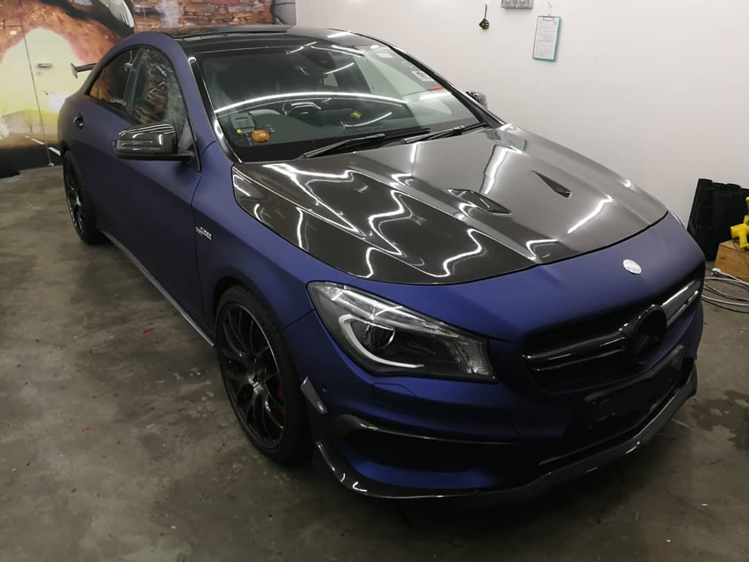 Midnight blue completed at Midnight. Duh..