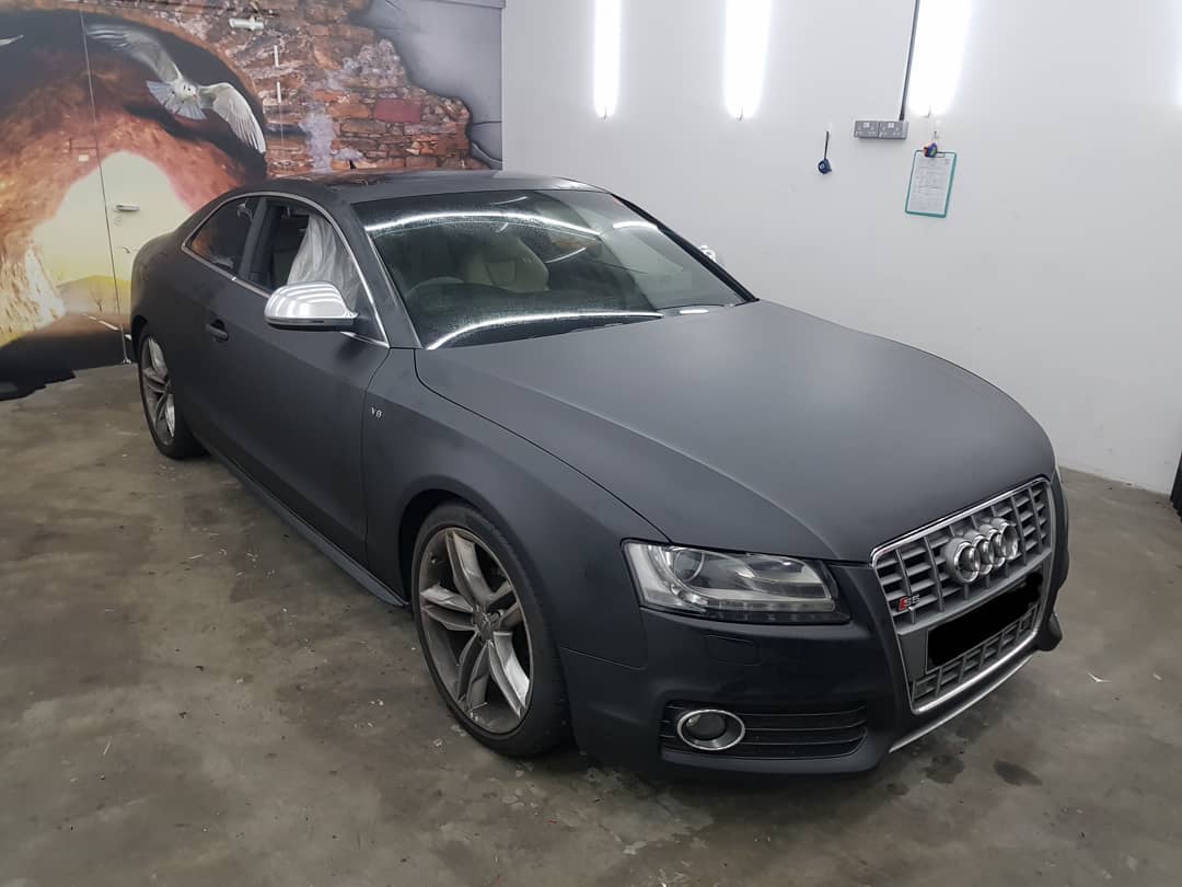 So fast that's it is still wet.