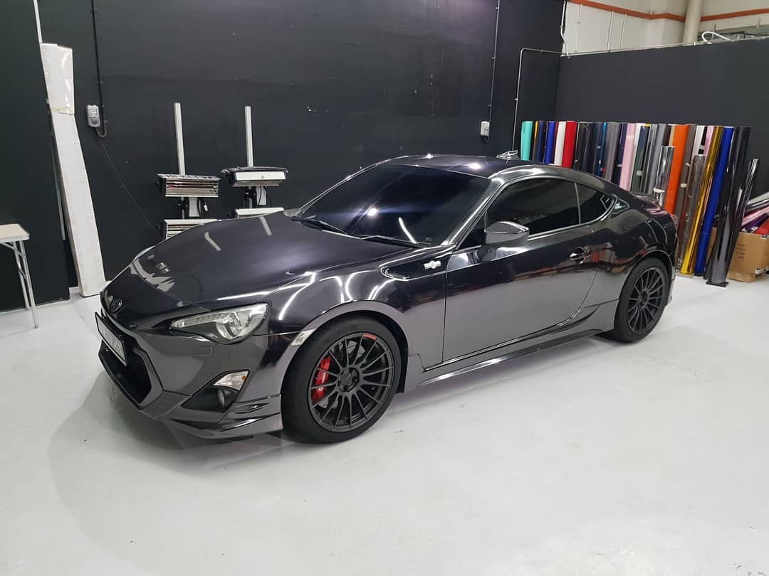 Rewind to the first few black chrome we did.