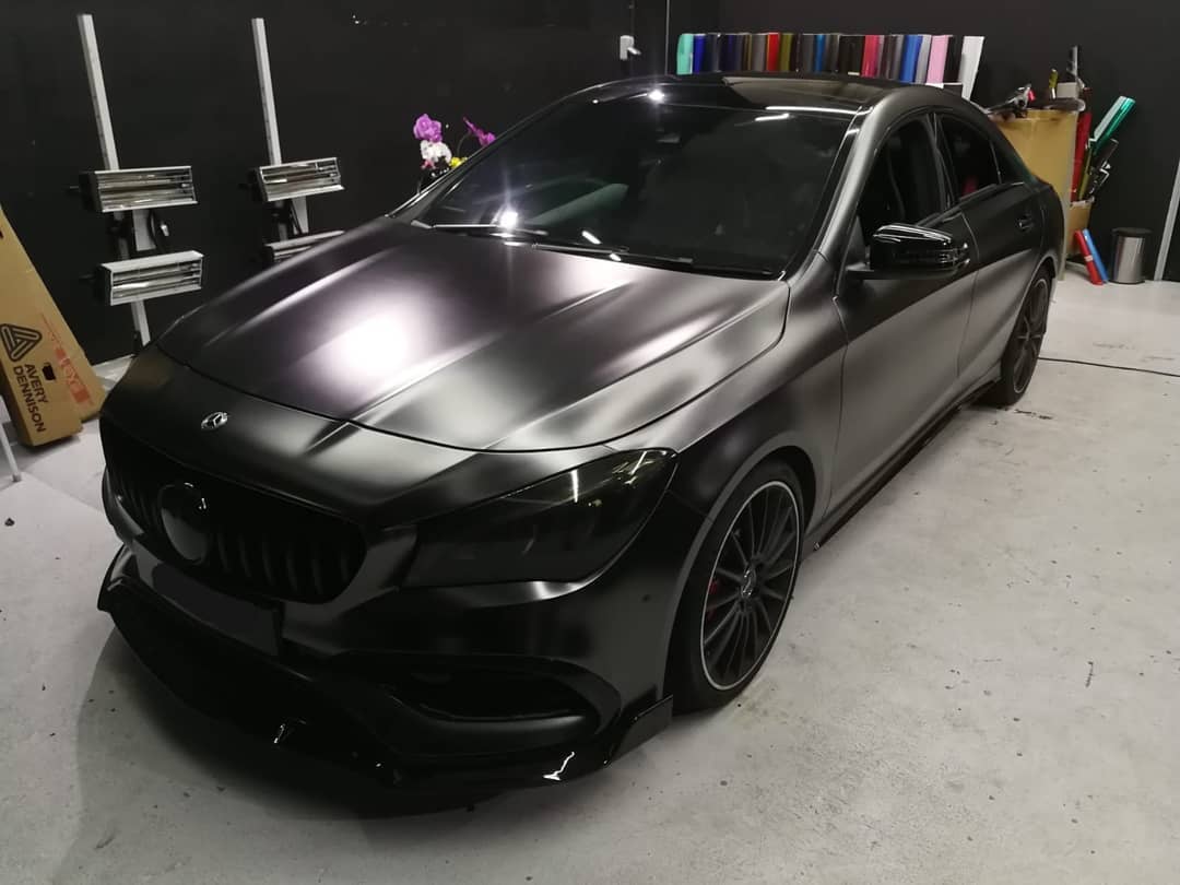 When satin meets black chrome, something amazingly unfath...