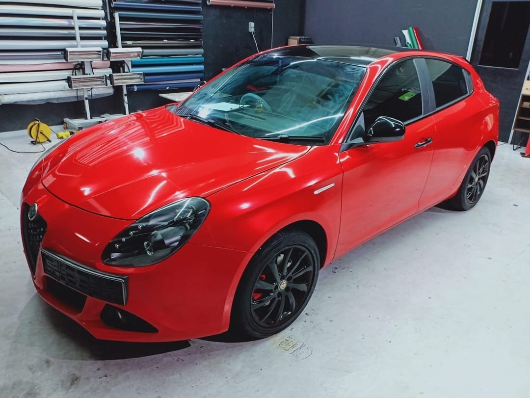 Thousands of colours and we are glad he pick this red.