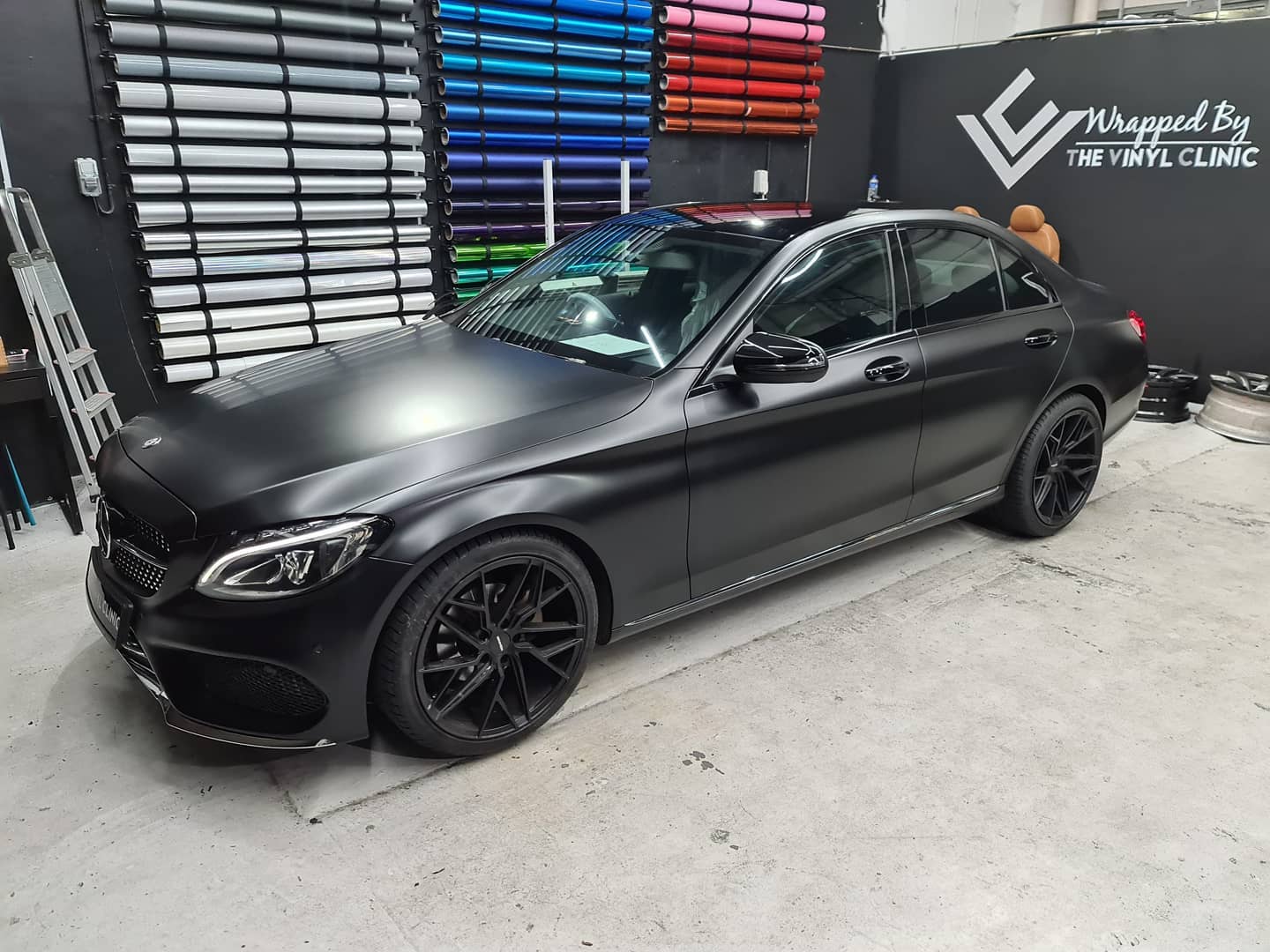 W205 satin black.