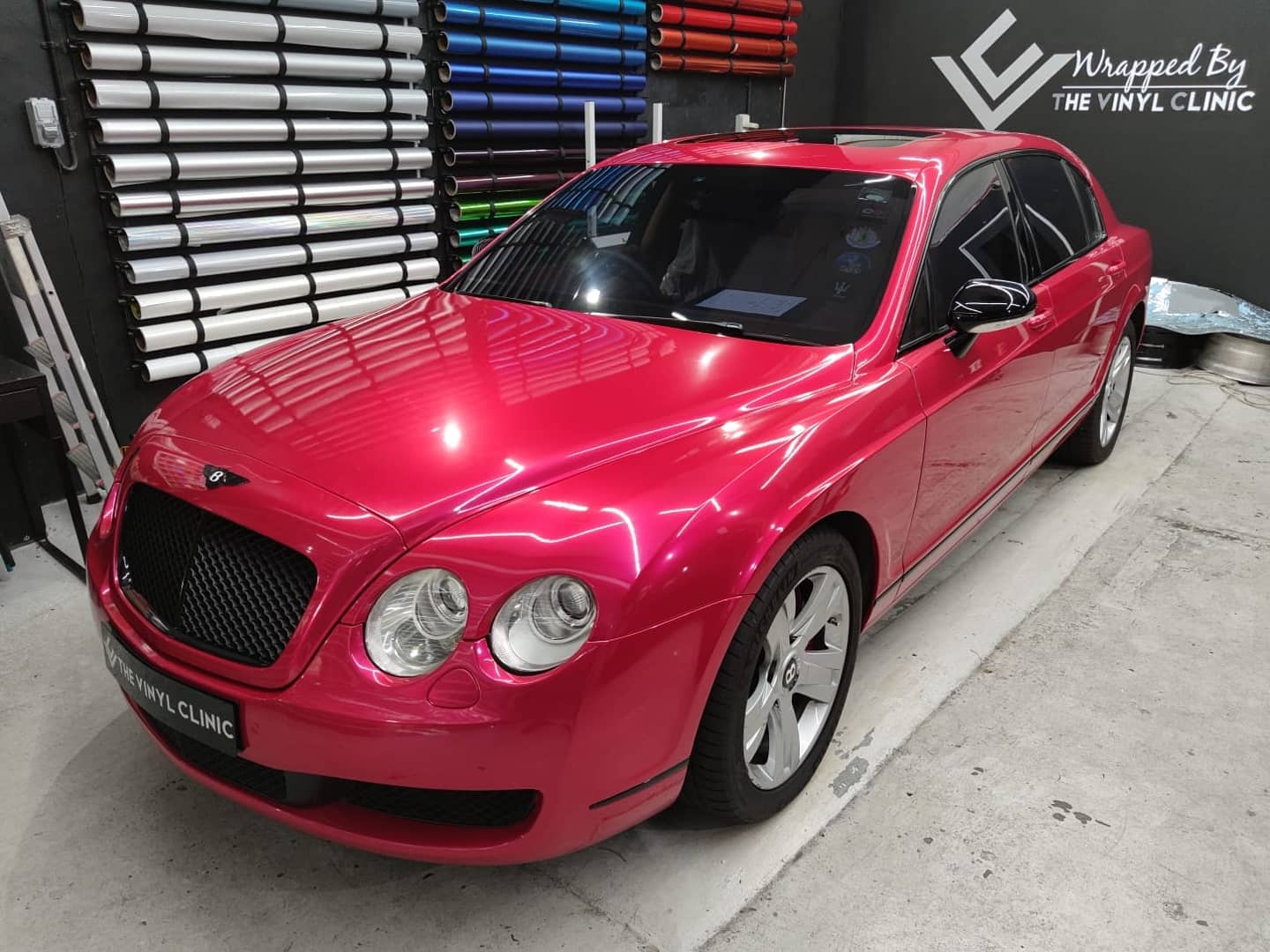 Magenta Bentley when pink is too mainstream.