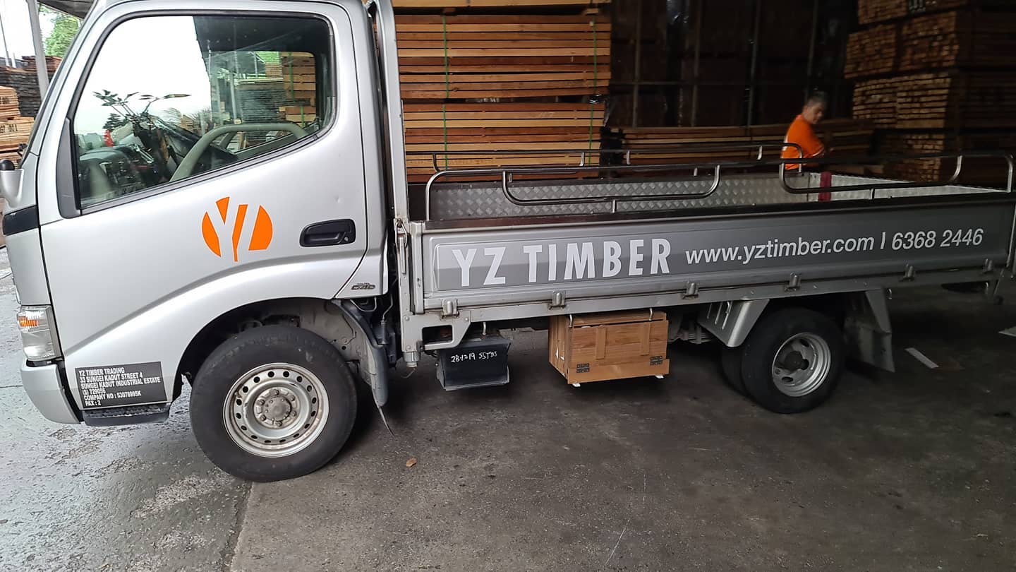 I WOODn't mind some decals on my lorry.