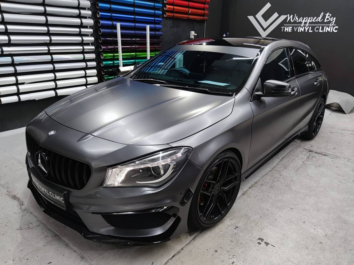 3M satin dark grey on an already good looking wagon.