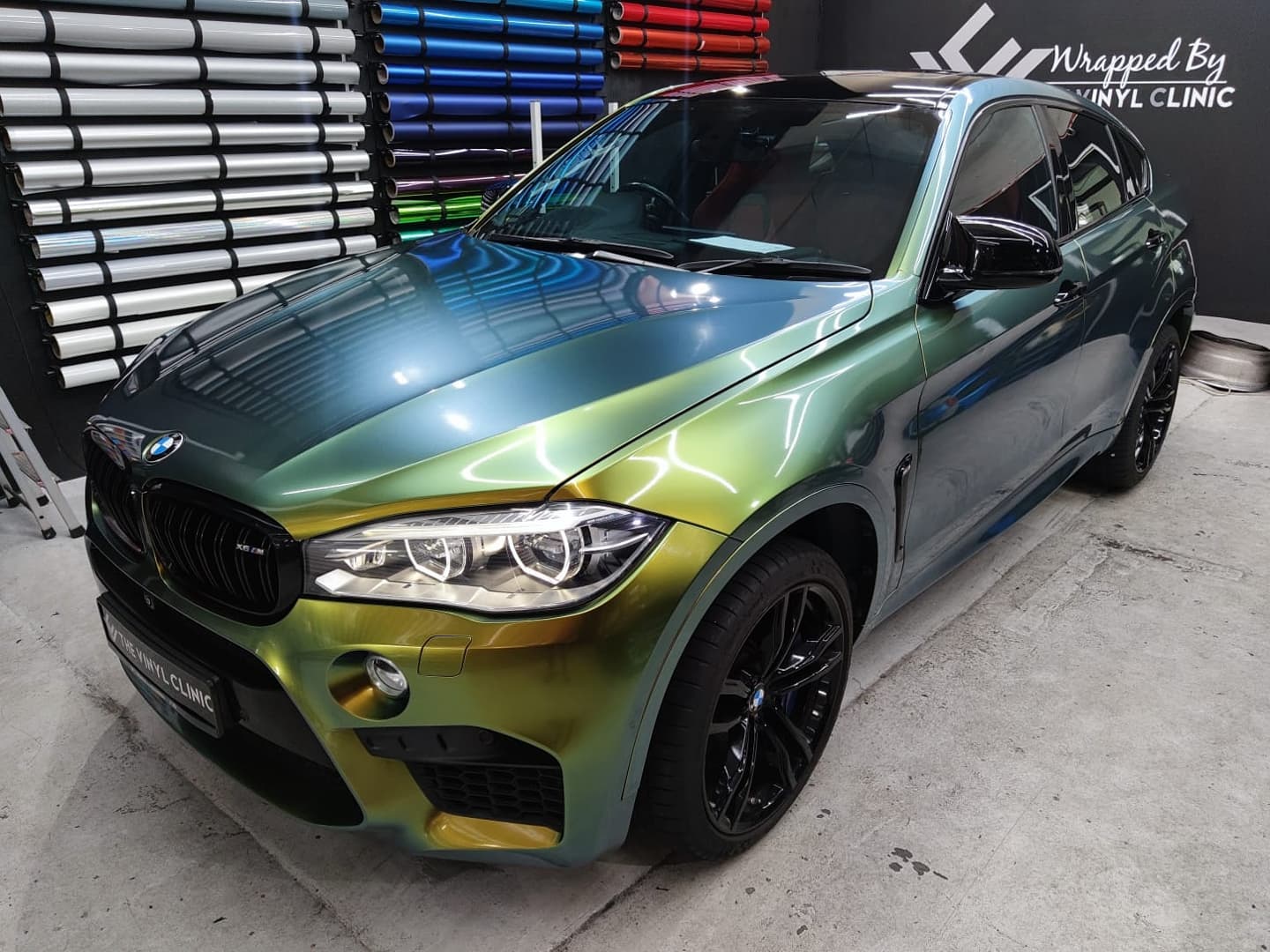 4.4 litre V8 twin turbo X6M in our Avery Dennison Fresh S...