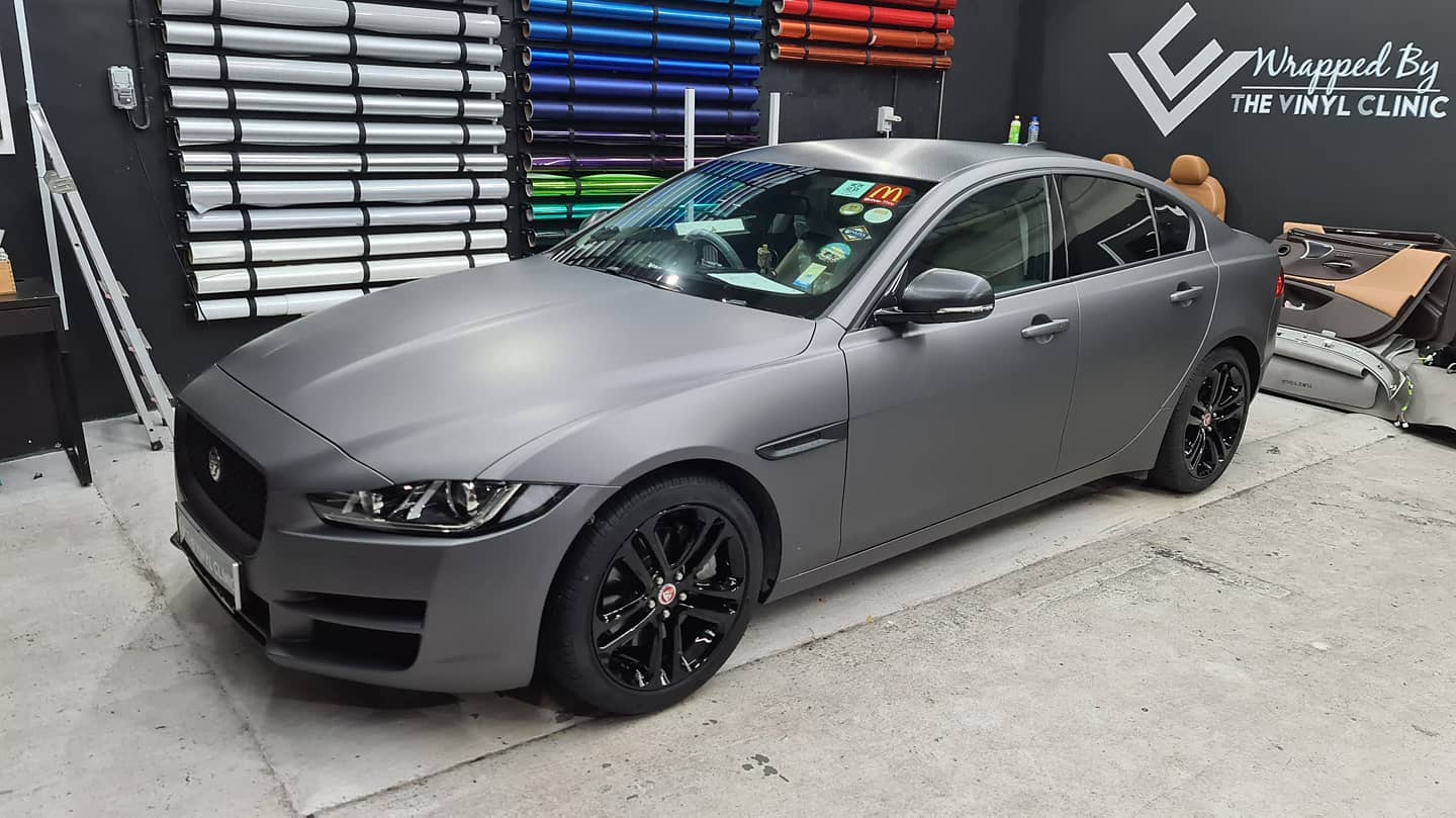 Dark Metallic Jaguar.