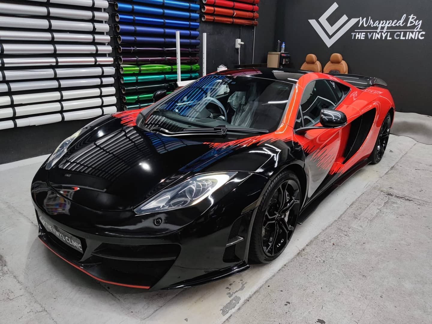 A really fast MP4 12C looking even quicker with our custo...