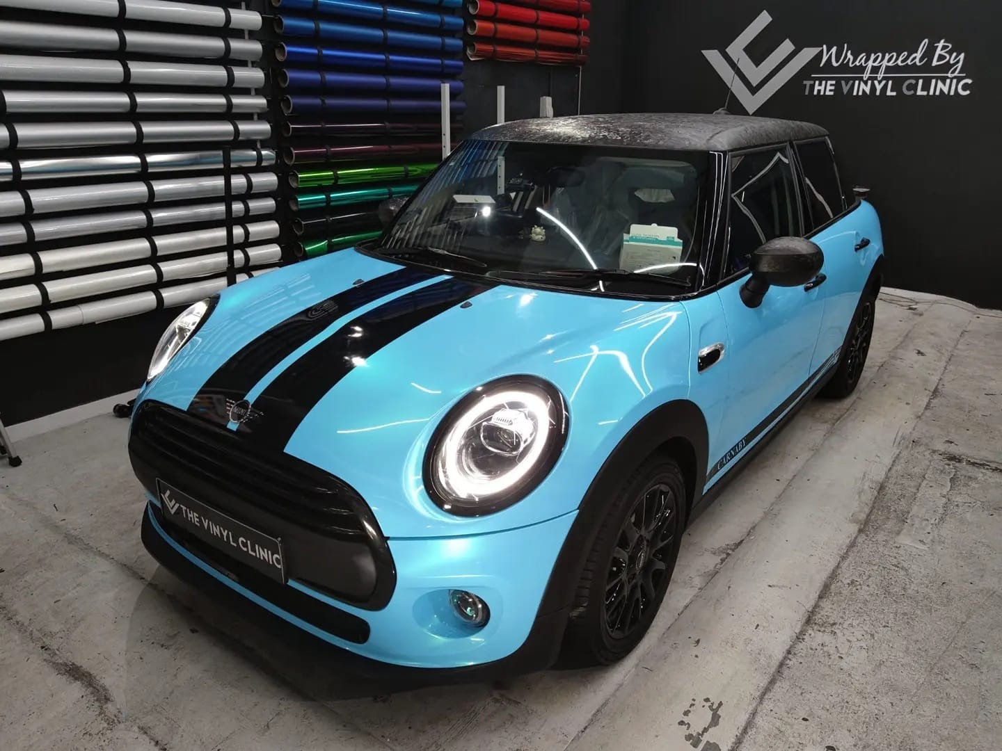 How was our public holiday? We were wrapping this mini in...