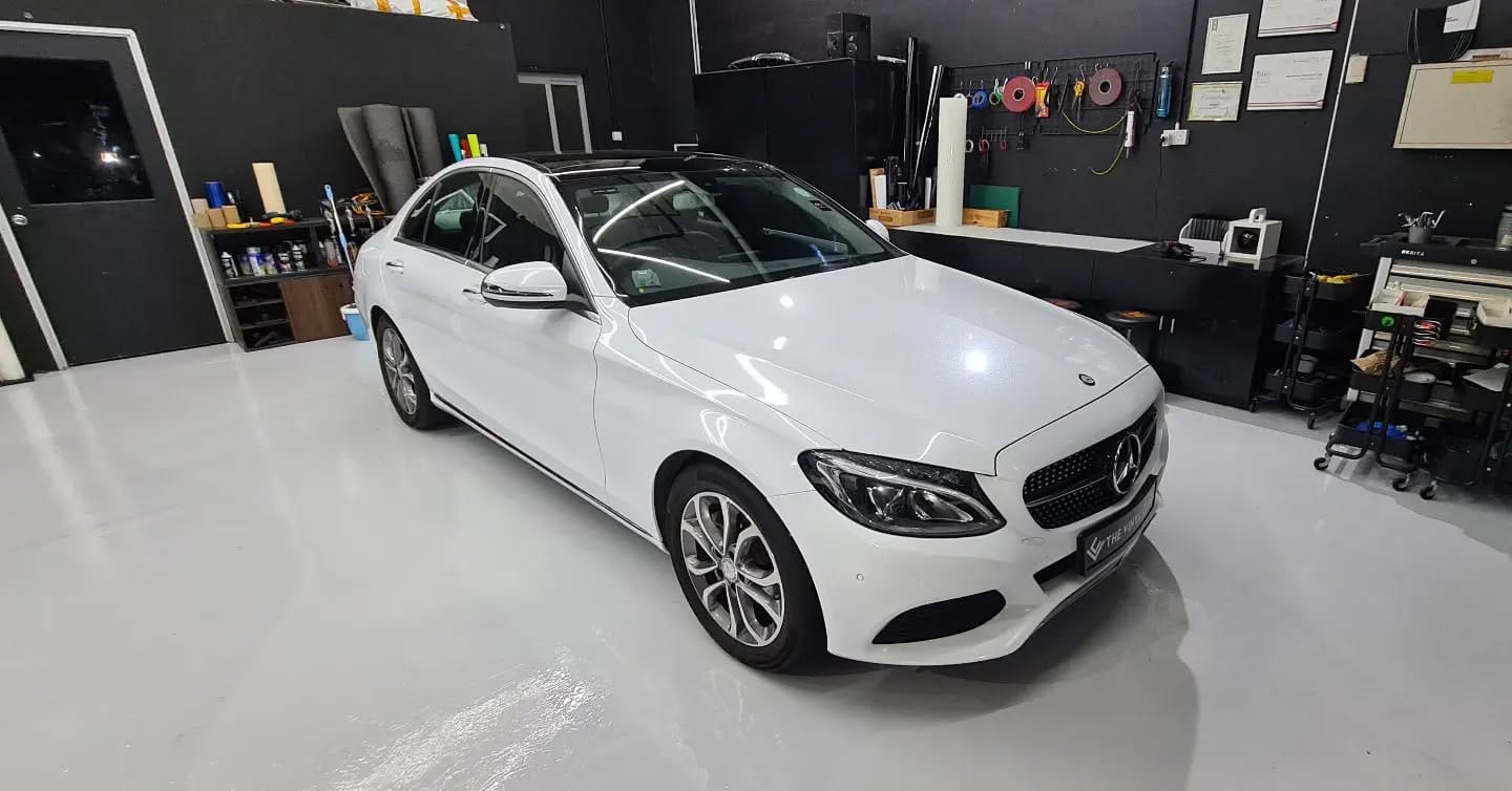 Clean and squeaky white.