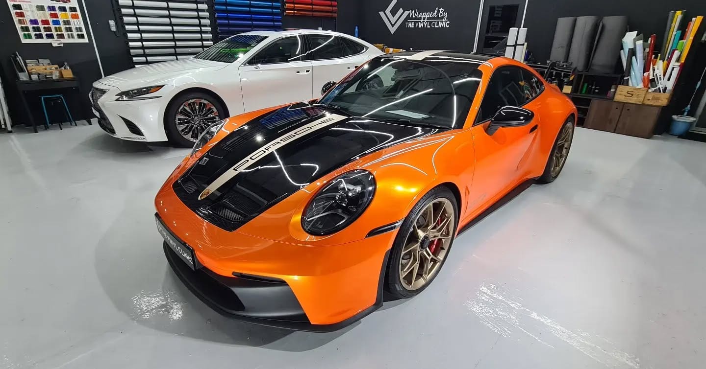 GT3 Orange riped to be squeeze.