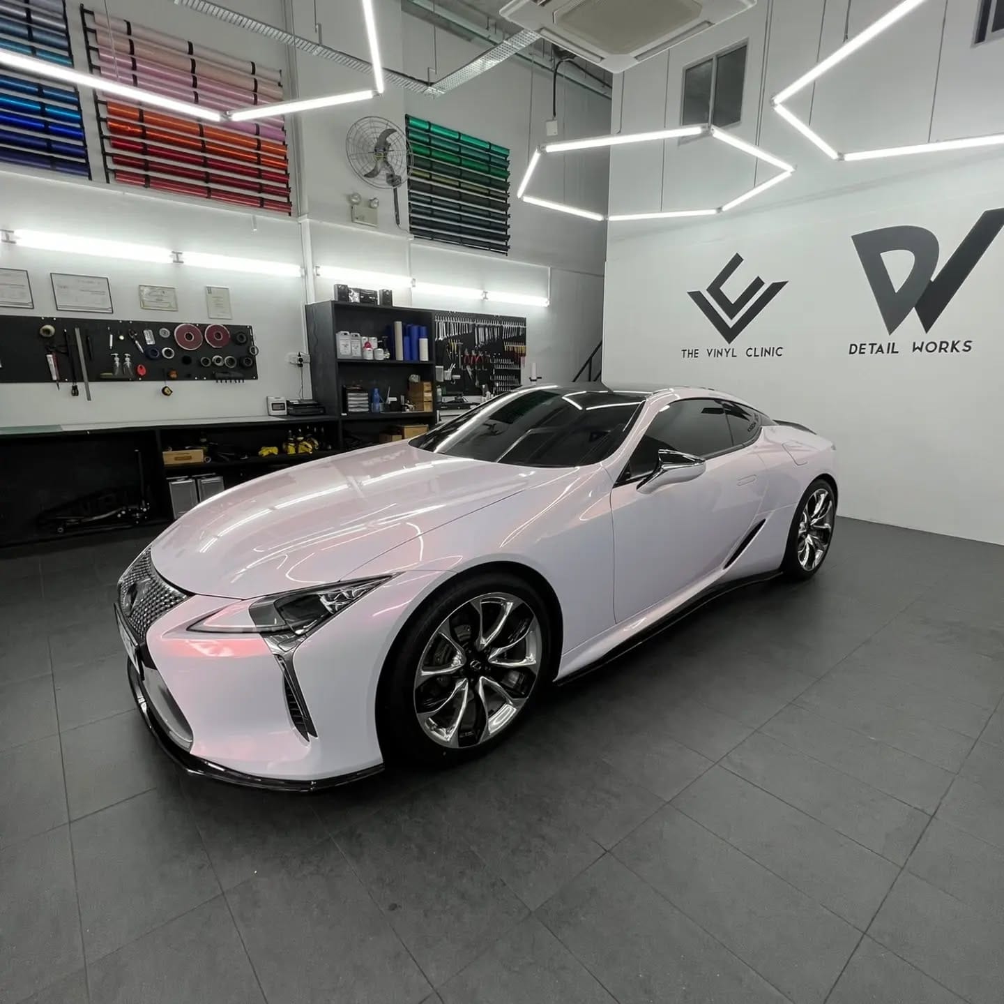 LC500 back in the clinic again.