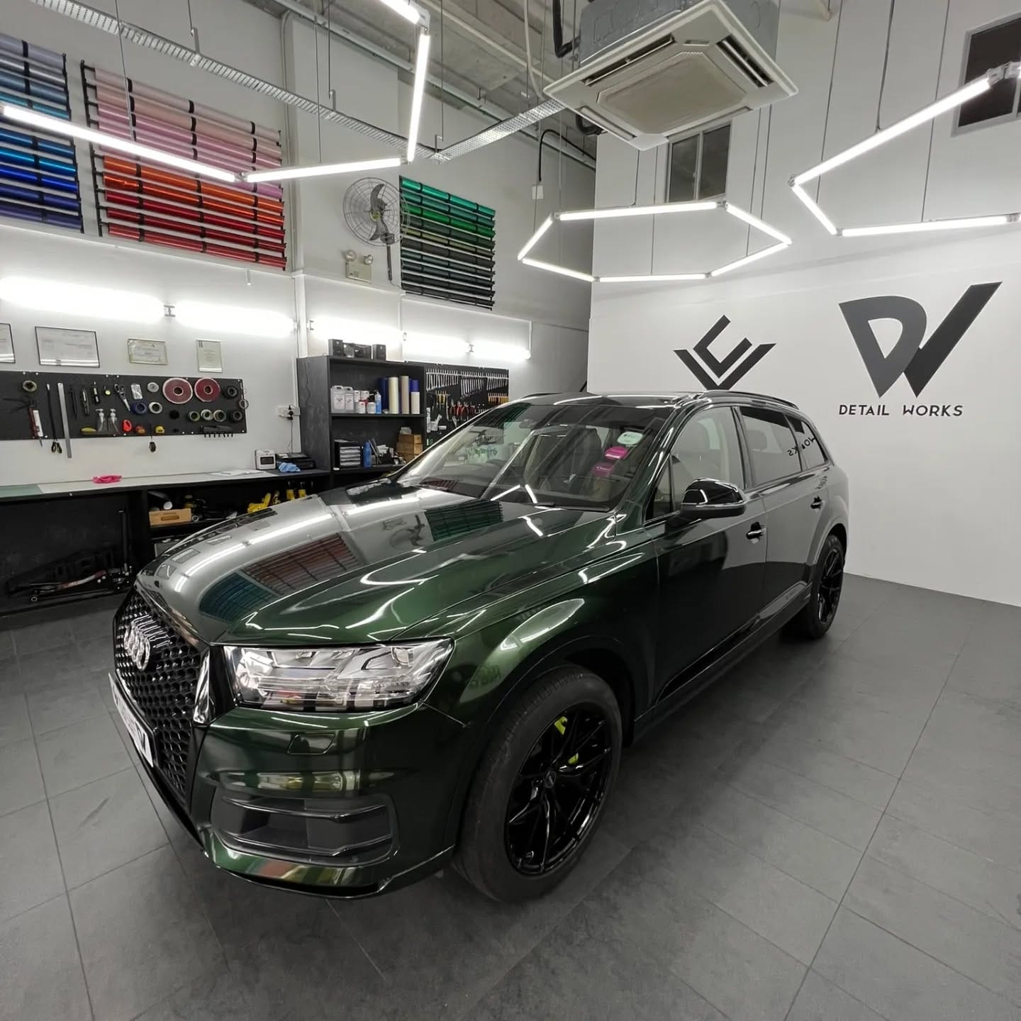 Ultra gloss midnight green. Unparalleled paint like finish.