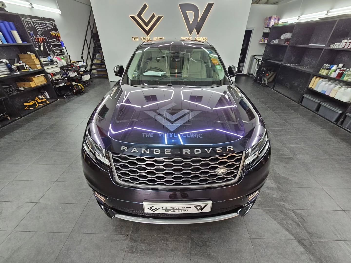 Metallic Midnight Blue.