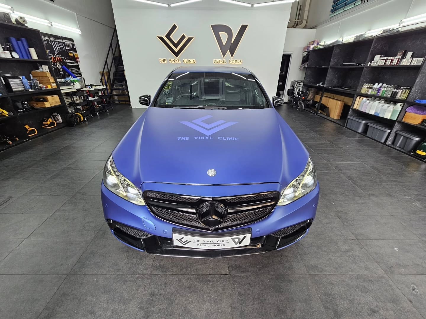 Matte Metallic Slate Blue.