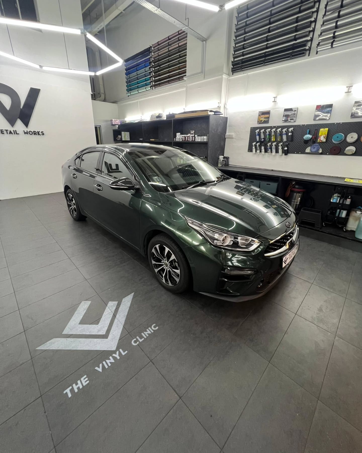 Self Healing Gothic Green Blue.