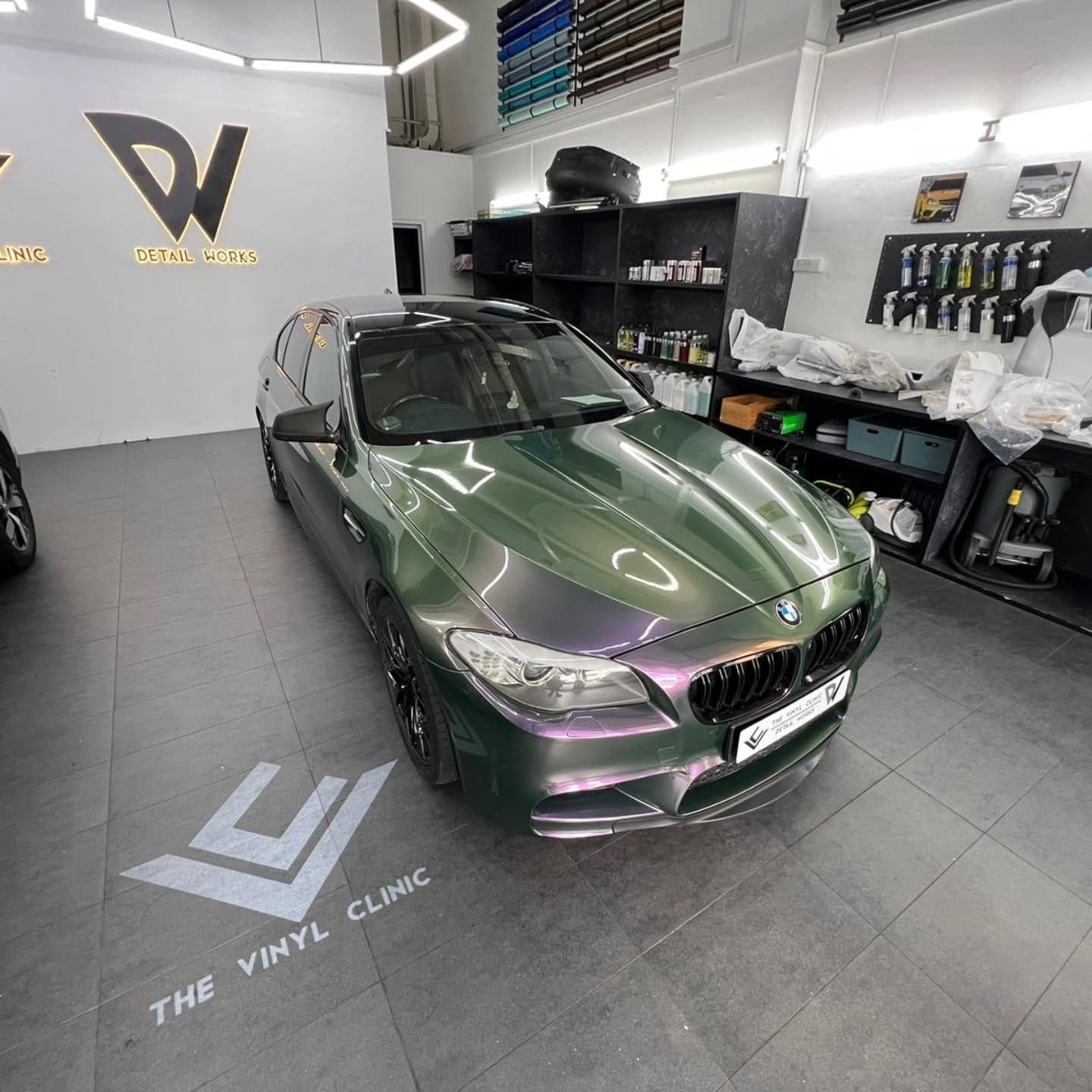 Diamond Green Purple. Bringing back life to one of the be...