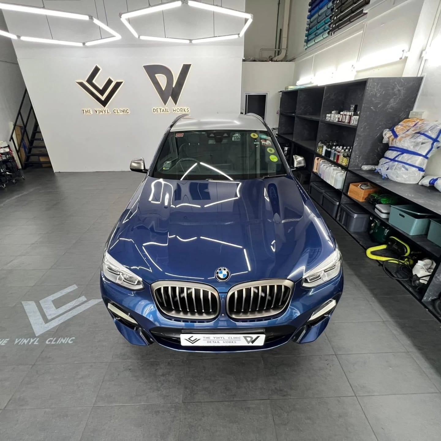 Avery Dennison Supreme X5 paint protection film on the bo...