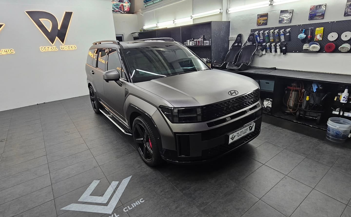 Ultra Matte Metallic Dark Gunmetal.