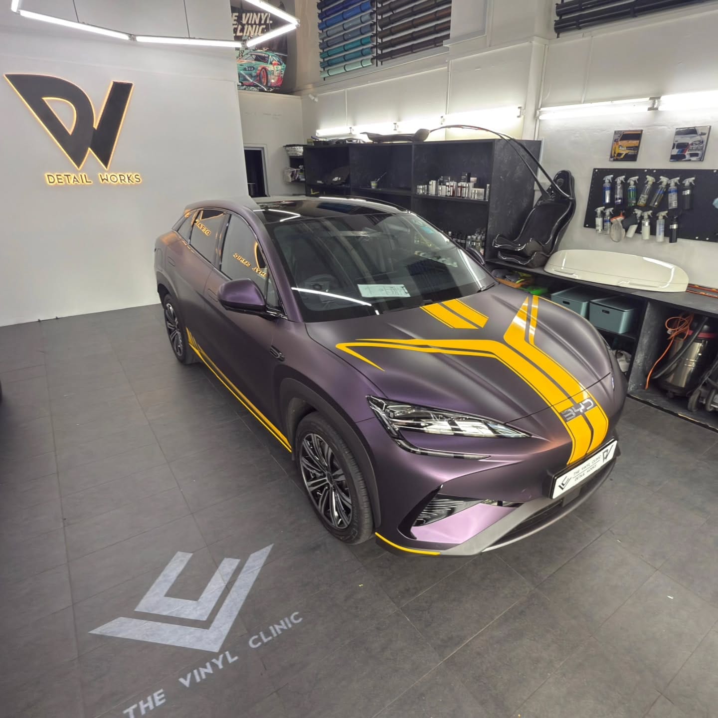 PWF Midnight Purple with custom livery.