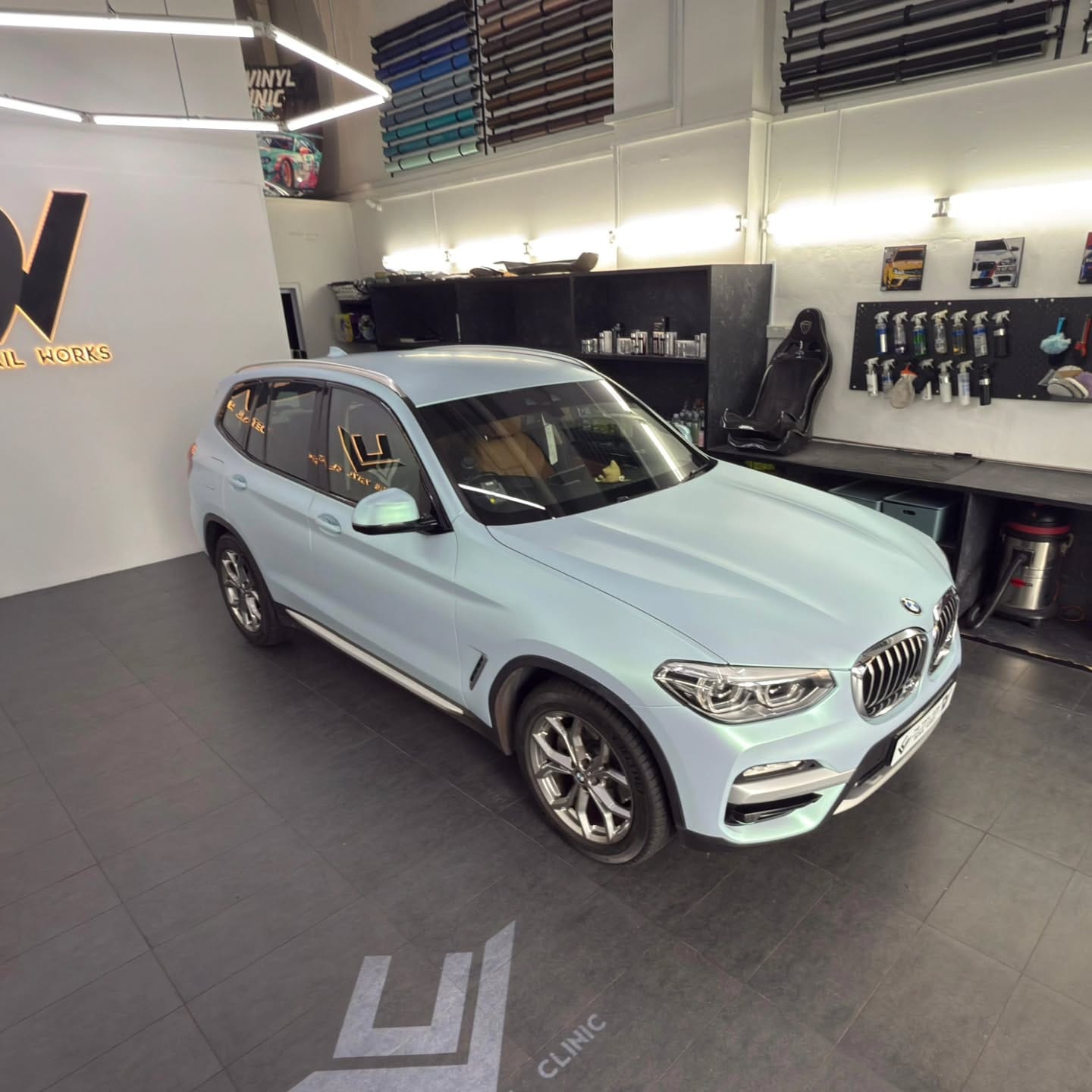 X3 Satin Blue Green.