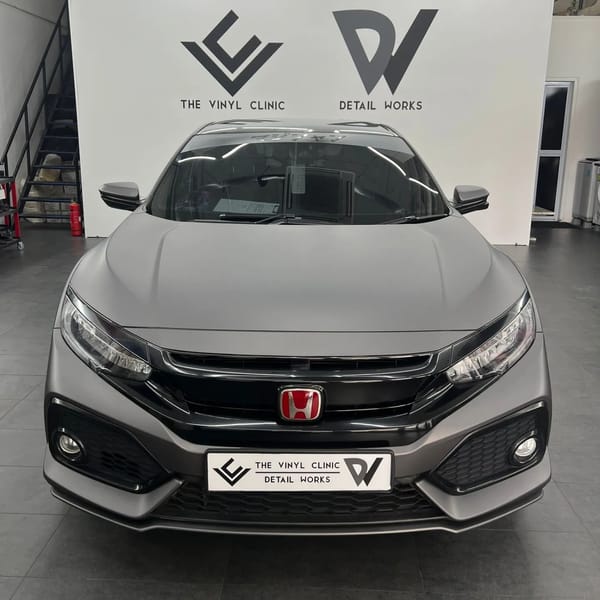 Avery Dennison Matte Metallic Charcoal.