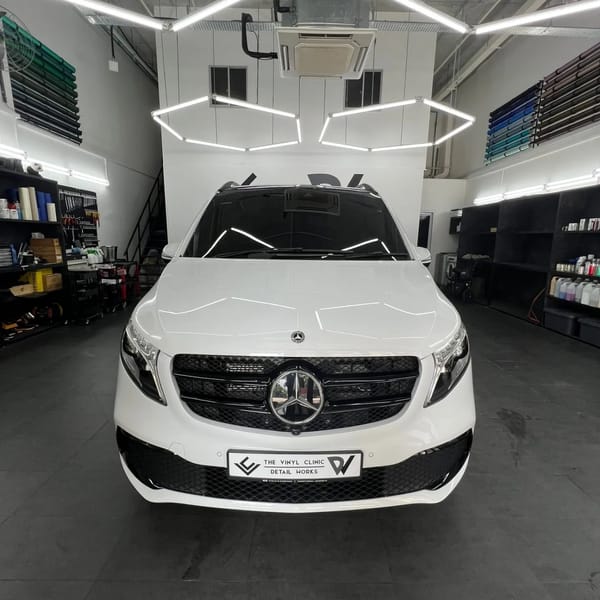 V Class in our Avery Dennison X5 paint protection film.