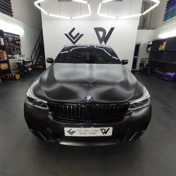 Satin Black beemer.