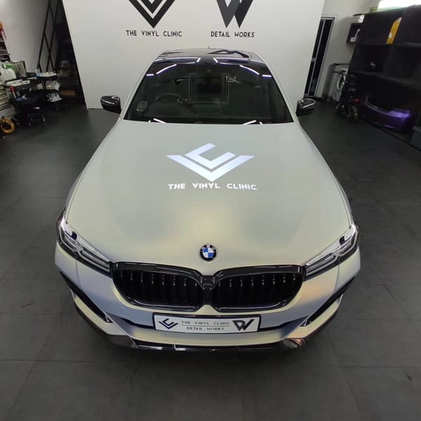 Beemer in Satin Blue Gold.