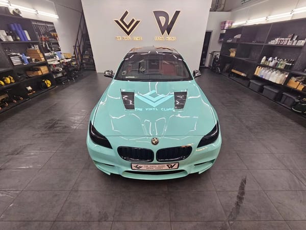 Tiffany Blue beemer.