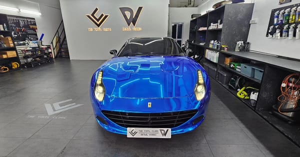 One of the hardest wrap to install in the market and we had to install over the existing paint protection film.