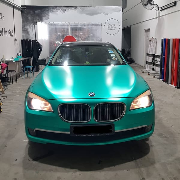 Ending the satin chrome fever with a satin tiffany chrome.