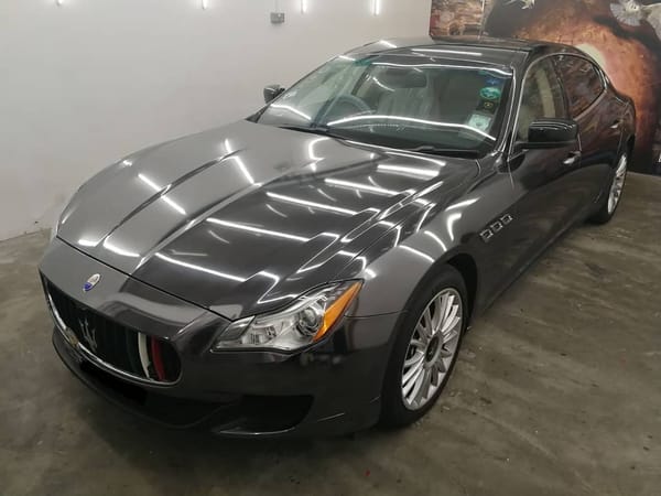 Datuk wants his Maserati in black chrome.