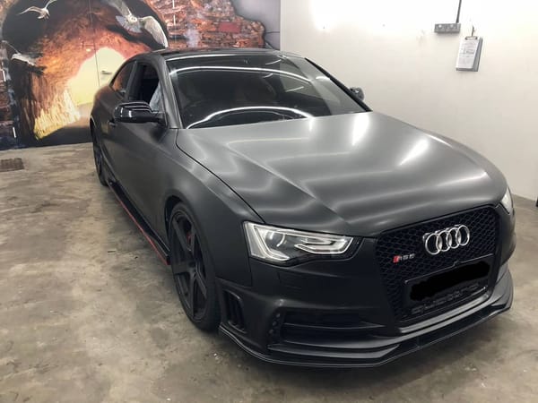 Same car we did in black chrome previously. New owner, ne...