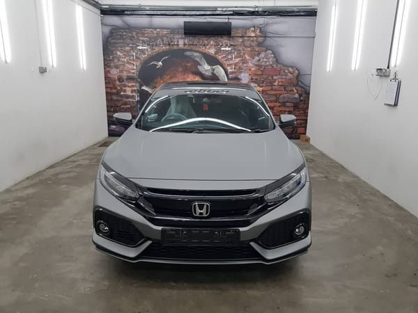 Matte metallic gunmetal. A walk in the park.