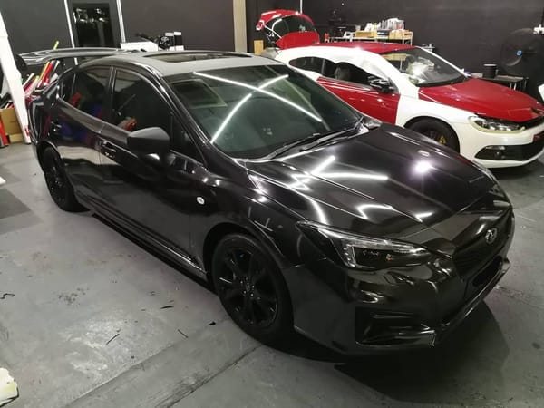 Black chrome. You just have to pop in once awhile.