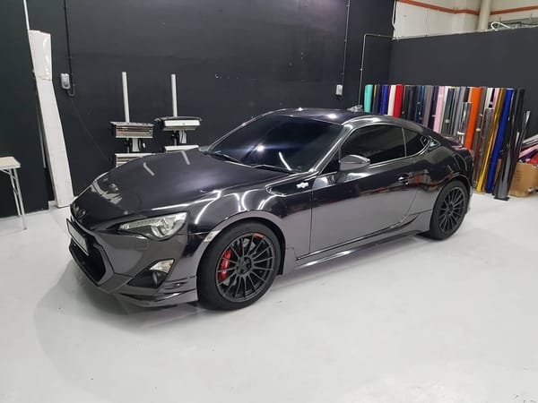 Rewind to the first few black chrome we did.