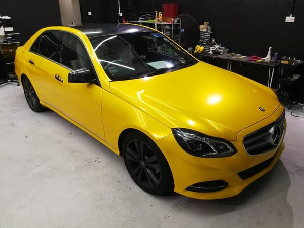 Is this sprayed or laid?