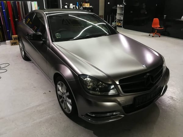 Rejuvenated with satin titanium grey.