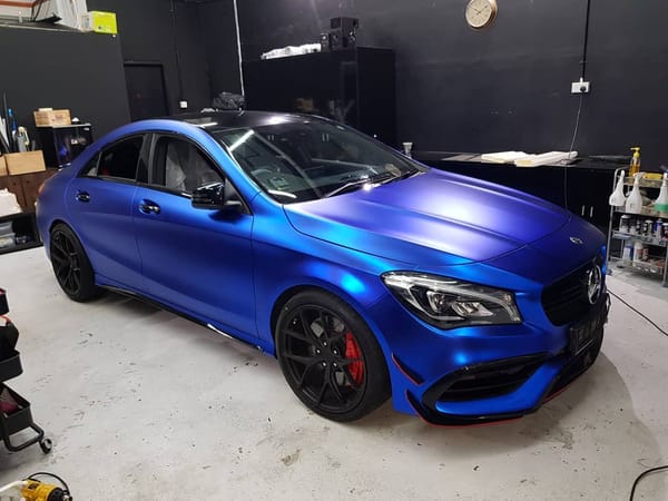 Electric Chrome Blue. Never fails to deliver.