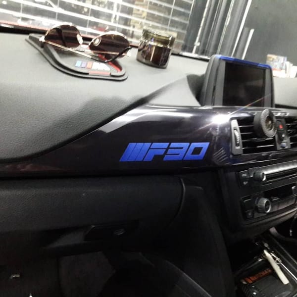 Can't stand the sight of wood? Black chrome it!