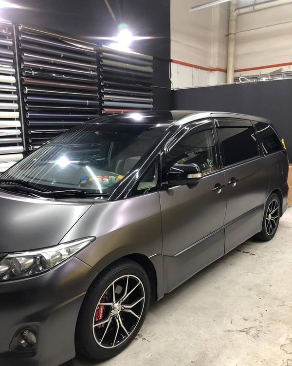 Satin dark grey. We are back at it again.