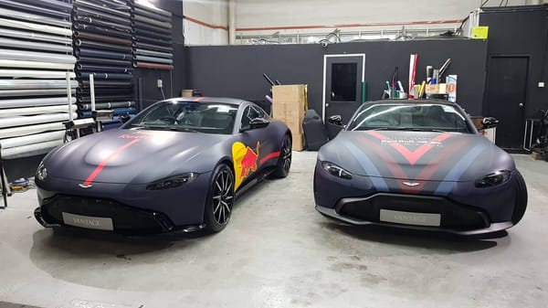 What's better than an Aston Martin Vantage? 2 Aston Marti...
