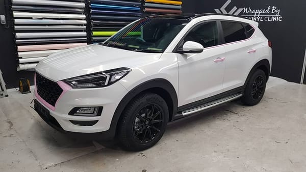 New car, new skin, new pink.