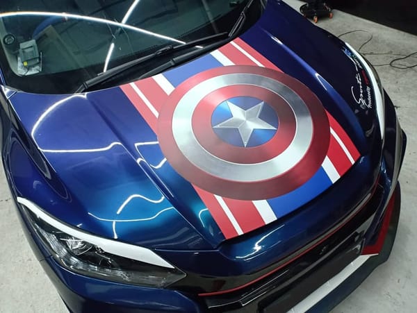 Our latest PPF made using Vibranium.